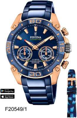 Festina Chrono Bike 2021 20549/1 Hybrid Connected Special Edition (+ reserveriempje)