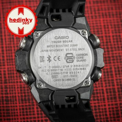 Casio G-Shock G-Steel GST-B400-1AER Carbon Core Guard