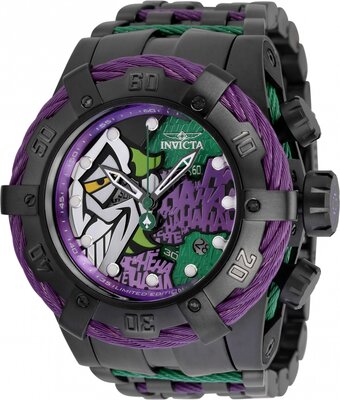 Invicta DC Comics Quartz 53mm 35321 Joker Limited Edition 4000pcs
