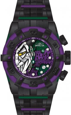 Invicta DC Comics Quartz 53mm 35321 Joker Limited Edition