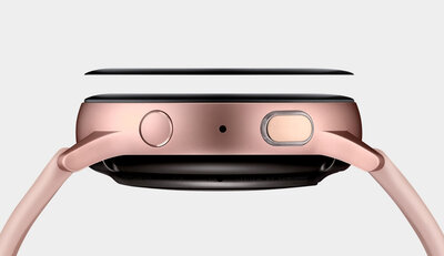 Beschermend 3D-glas Mosh Tempered Glass Protector 0.5mm pro Samsung Galaxy Watch Active2 40mm