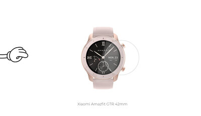 Beschermend glas Mosh Tempered Glass Protector 0.3mm voor Amazfit GTR 42mm