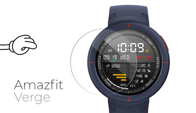 Beschermend glas Mosh Tempered Glass Protector 0.3mm pro Amazfit Verge