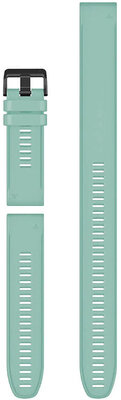 Siliconen horlogeband Garmin 26mm (voor Garmin Fenix 8/7X/6X (51mm), Tactix enz.), blauw, QuickFit + verlengd deel, 010-12905-00