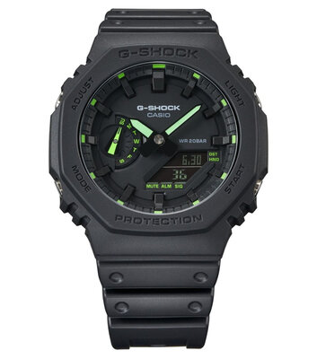 Casio G-Shock Original GA-2100-1A3ER Carbon Core Guard Utility Black Series