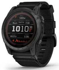 Garmin Tactix 7 PRO Solar Sapphire Ballistics Edition Black Nylon Band (+ reserveriempje)
