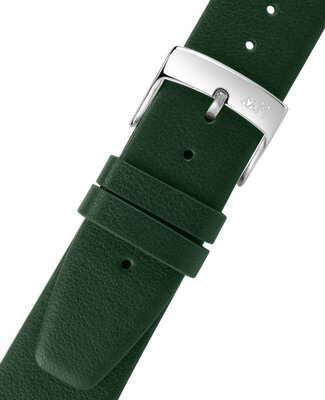 leren horlogeband Morellato Fuji 5479D36.071 M, groen, gerecycled materiaal