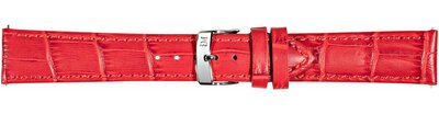 Leren riempje Morellato Lady Bolle 5192480.083 S, rood, Quick Release