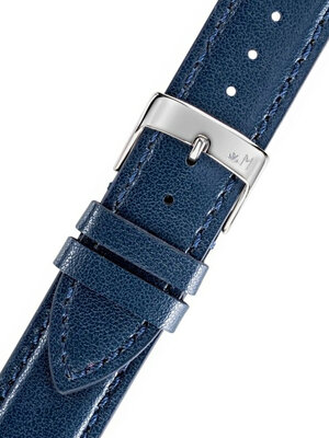 Blauwe leren band Morellato Naxos 5391D15.062 M