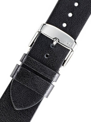 Zwart leren band Morellato Paros M 5392D15.019