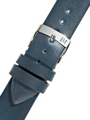 Blauwe leren band Morellato Simple 5188C23.062 M