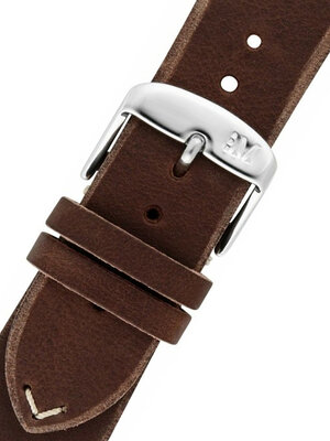 Bruine leren band Morellato Vintage 3 4818B09.032 M