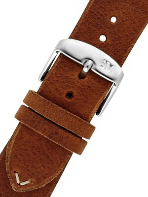 Bruine leren band Morellato Vintage 3 4818B09.041 M
