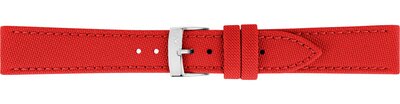 plastic horlogeband Morellato Ocean 5446D25.083 M, rood, gerecycled materiaal