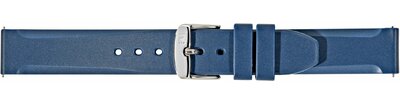 Rubberen horlogeband Morellato Lugano Rubber 5183556.061 M, blauw, Quick Release