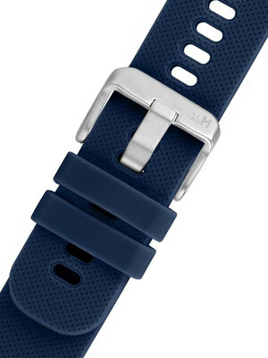 Blauwe siliconen band Morellato Byte 5654187.062 M