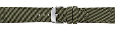 textielen horlogeband Morellato Corfu 5390D12.073 M, groen, gerecycled materiaal