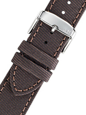 Bruine band Morellato Corfu M 5390D12.032 (gerecycled materiaal, textiel)