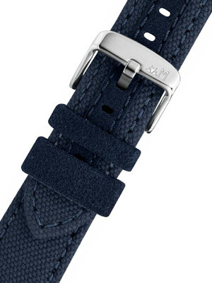 Blauwe textielband Morellato Fibra 5616D61.061 M