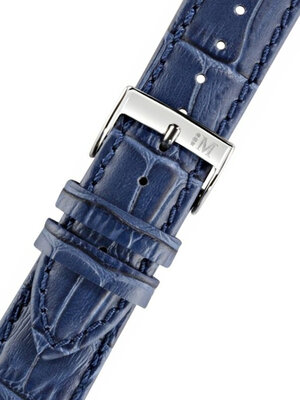 Blauwe leren riem Morellato Bolle 2269480.265 S