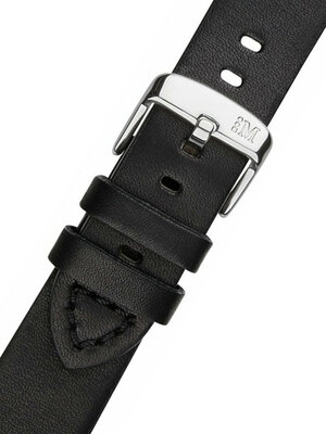 Zwart lederen band Morellato Bramante 4683B90.019 M