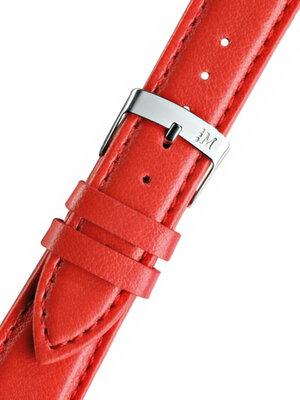 Leren riempje Morellato Gelso 4219A97.088 M, rood, eco-leer