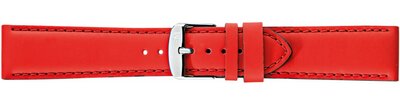 Leren riempje Morellato Pilates 4614B55.083 M, rood, eco-leer