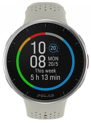 Polar Pacer Pro Snow White, maat S-L