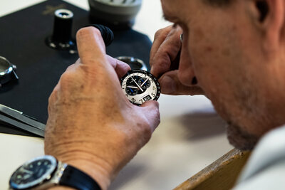 Edox Chronorally Chronograph 38001-tinnbu-bn BMW Limited Edition 2000pcs (+ reserveriempje)