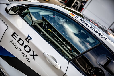 Edox Chronorally Quartz Chronograph 38001 TINR BUDN BMW Limited Edition 2000pcs (+ reserveriempje)