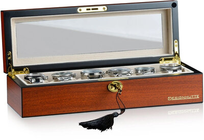 Horlogekast Designhütte Auckland Cherry 70005-153