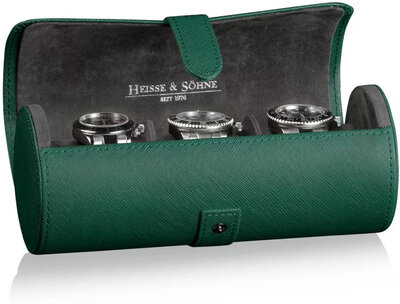 Horlogekast Heisse & Söhne Rondo 3 70019-122, groen