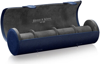 Horlogekast Heisse & Söhne Rondo 5 70019-139, blauw