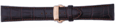Leren horlogeband Orient UDCVWRT 24mm (voor model FETAC), bruin