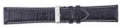 Leren horlogeband Orient UDDARSB (voor model FEVAD), zwart