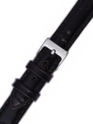 Leren horlogeband Orient UDDNNSC 16mm (voor model NR1Q), zwart