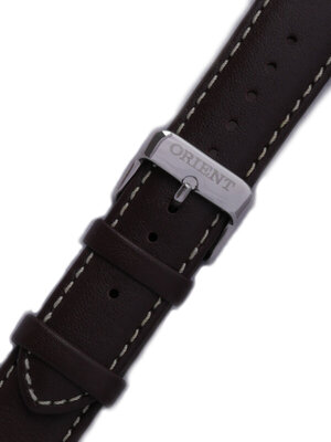 Leren horlogeband Orient UDDVAST 20mm (voor model FTD09), bruin