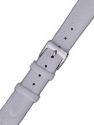 Leren horlogeband Orient UDEVESW 14mm (voor model FUB9B), wit
