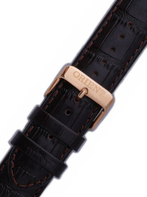 Leren horlogeband Orient UDEVNRC 21mm (voor modellen FAC00, FER24), bruin