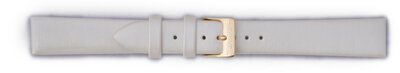 Leren horlogeband Orient VDEUMAW 16mm (voor model FUNEK), wit