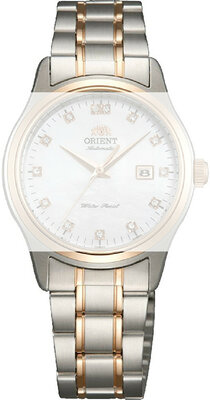 Roestvrijstalen horlogeband Orient KDEGGSZ 16mm (voor model FNR1Q), bicolor