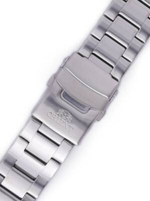 Roestvrijstalen horlogeband Orient KDEJVSS 24mm (voor model FUNE3), zilver