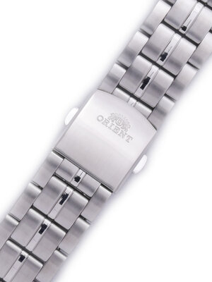 Roestvrijstalen horlogeband Orient KDEQVSS 22mm (voor model EM7L), zilver