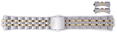 Roestvrijstalen horlogeband Orient KDEZKSZ 22mm (voor modellen FAL00, FEM7P), bicolor
