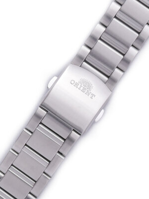 Roestvrijstalen horlogeband Orient KDFCJSS 22mm (voor model FUNG3), zilverkleurig