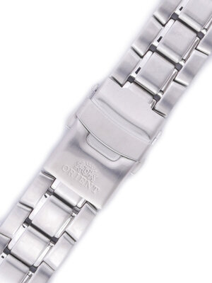 Roestvrijstalen horlogeband Orient PDCGXSS 21mm (voor model CTD0B), zilver