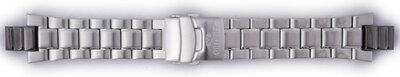 Roestvrijstalen horlogeband Orient PDCQDSZ 22mm (voor model STD0G), zilver