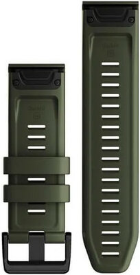 Siliconen horlogeband Garmin 26mm (voor Garmin Fenix 8/7X/6X (51mm), Tactix enz.), groen V1, QuickFit, 010-13117-03