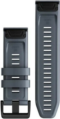 Siliconen bandje Garmin 26mm (pro Garmin Fenix 8/7X/6X (51mm), Tactix aj.), blauw V4, QuickFit