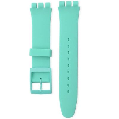 Siliconen horlogeband Ricardo Barletta 19mm (voor Swatch), blauw V1